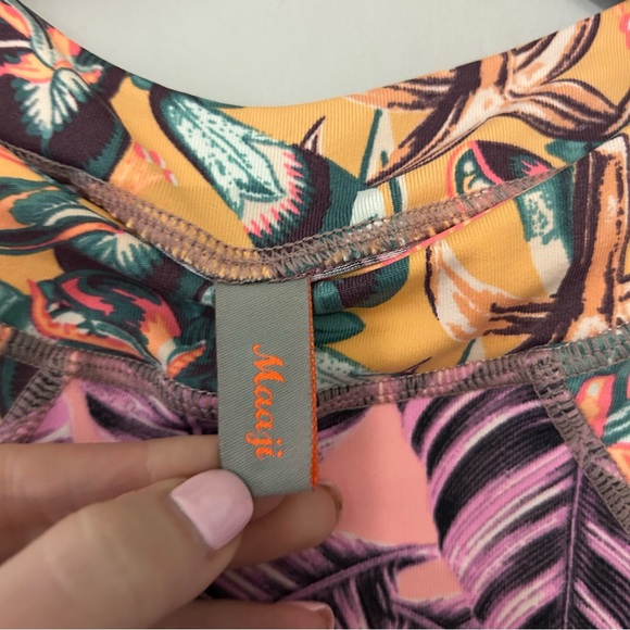 Maaji Rum Punch Rashguard In Purple Multi - Picture 6 of 6